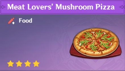 Image of Meat Lover's Mushroom Pizza